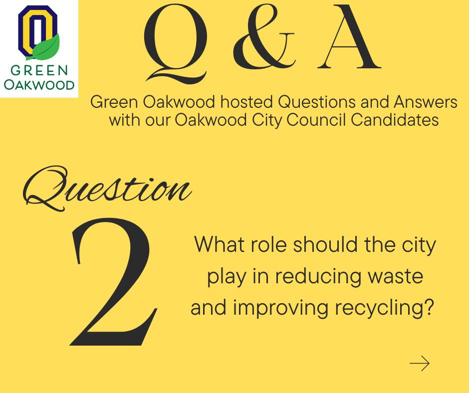 Q&A with our City Council Candidates – Question #2