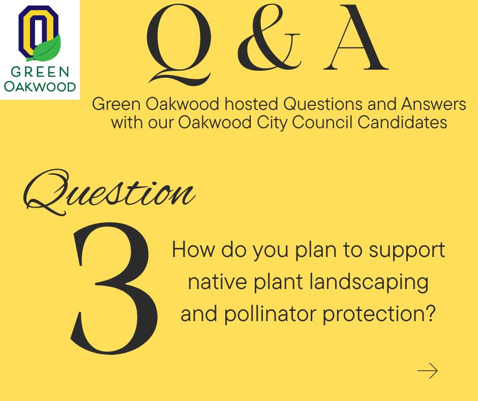 Q&A with our City Council Candidates – Question #3